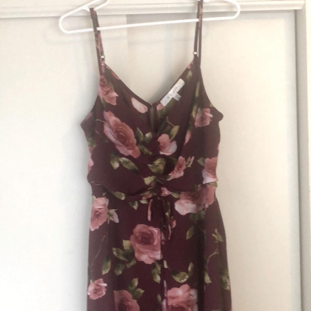 Floral jumpsuit
